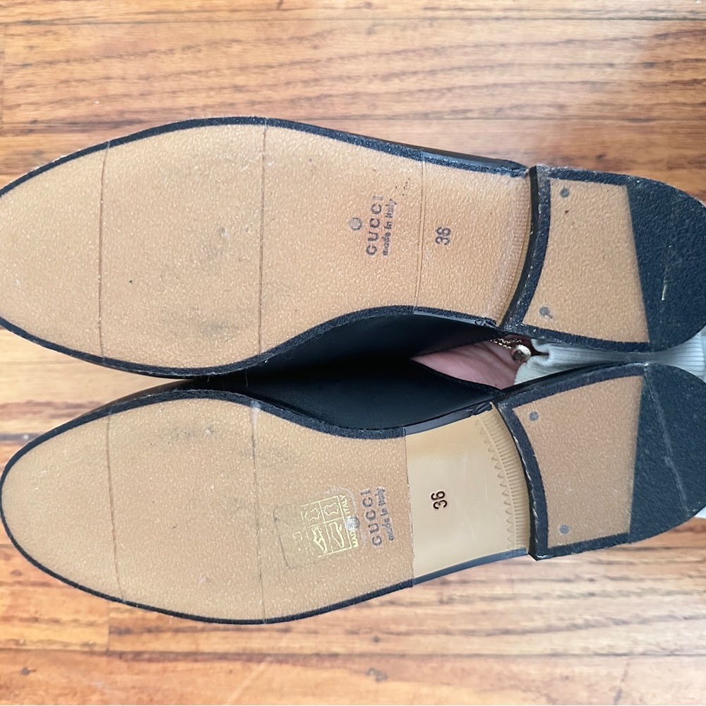 Gucci Princeton Horsebit Accent Mules - Picture 2 of 3